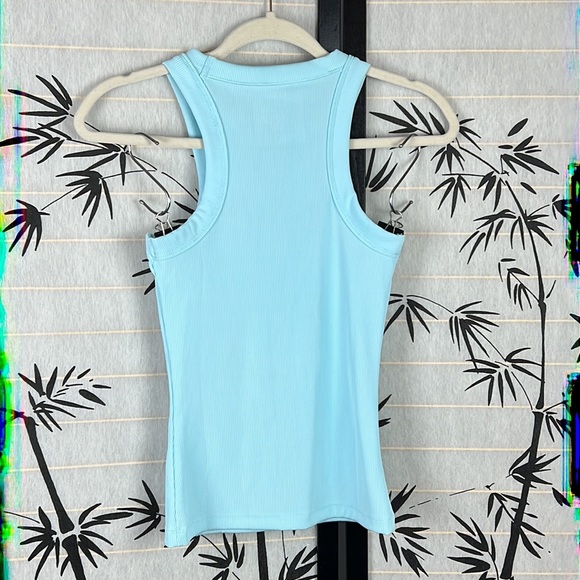 Danielle K Studios | Tops | Danielle K Studios Light Blue Rib Body  Sculpting Tank Size Small | Poshmark
